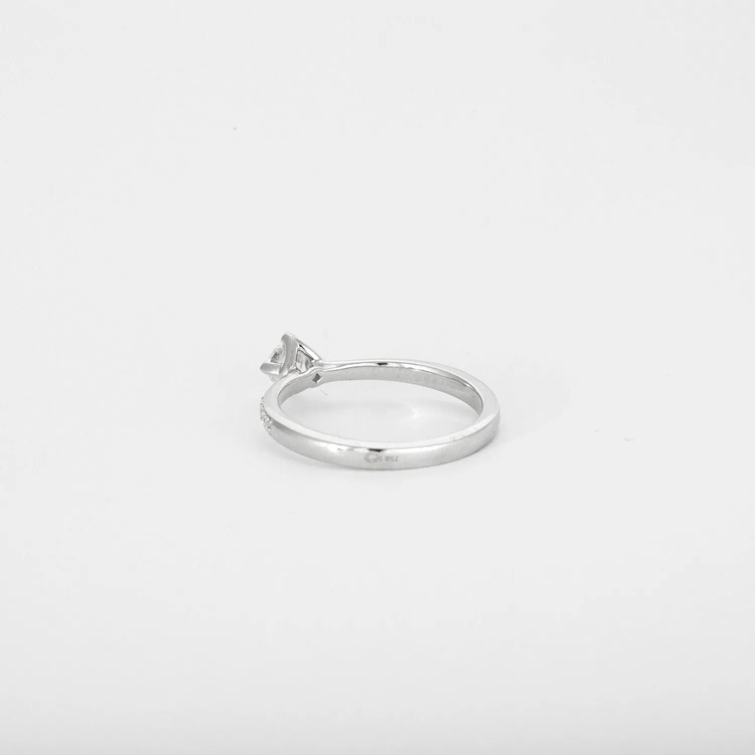 Solitaire or blanc avec diamants sold by 58 Facettes product image thumbnail 5