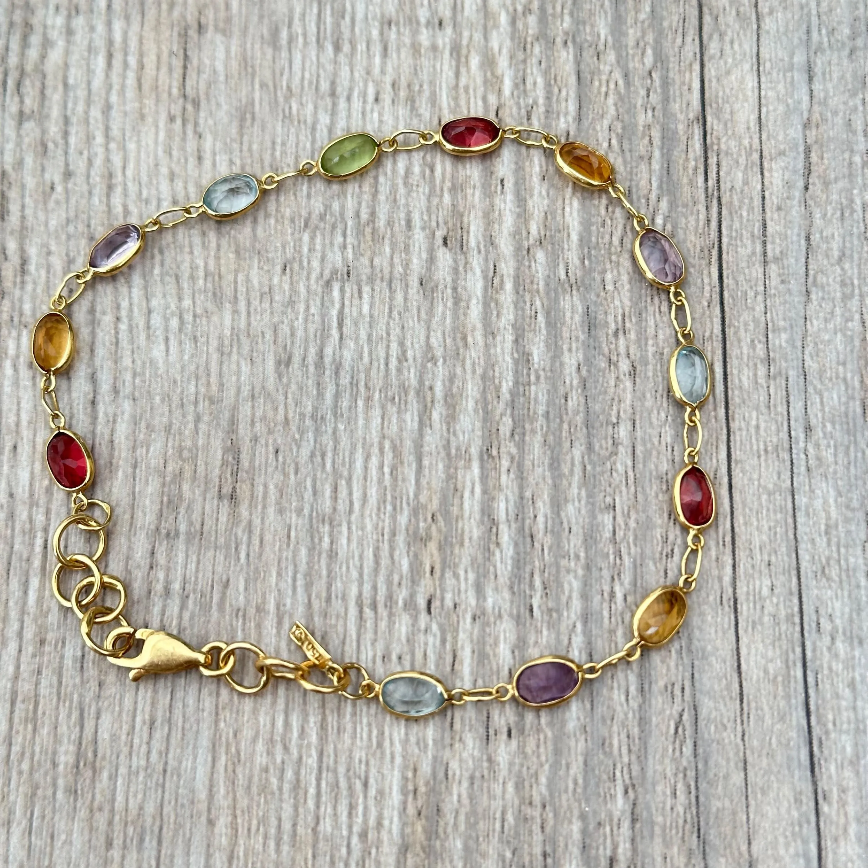 Bracelet rivière en or sold by 58 Facettes product image thumbnail 4