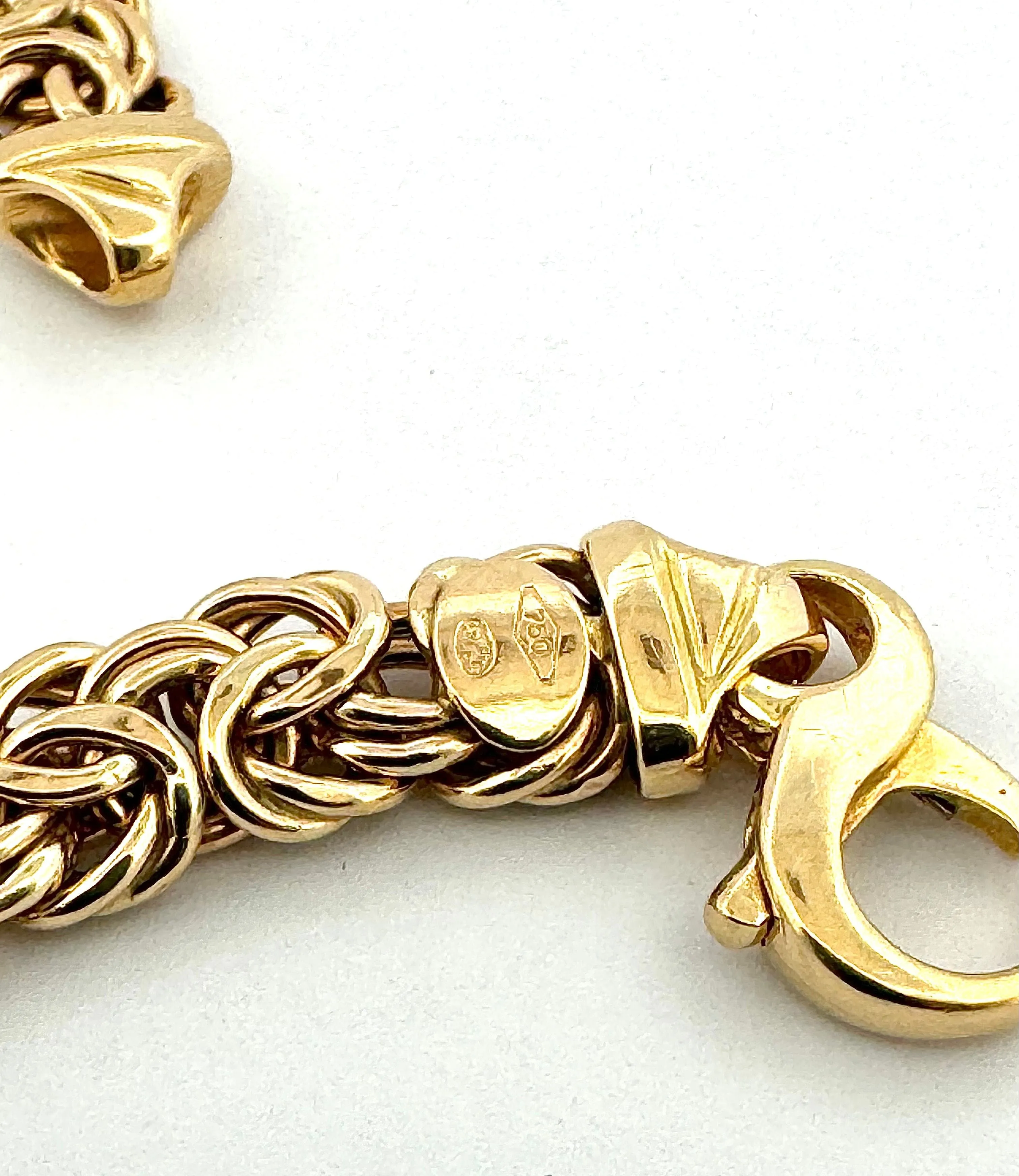 Bracelet maille royale en or jaune sold by 58 Facettes product image thumbnail 4