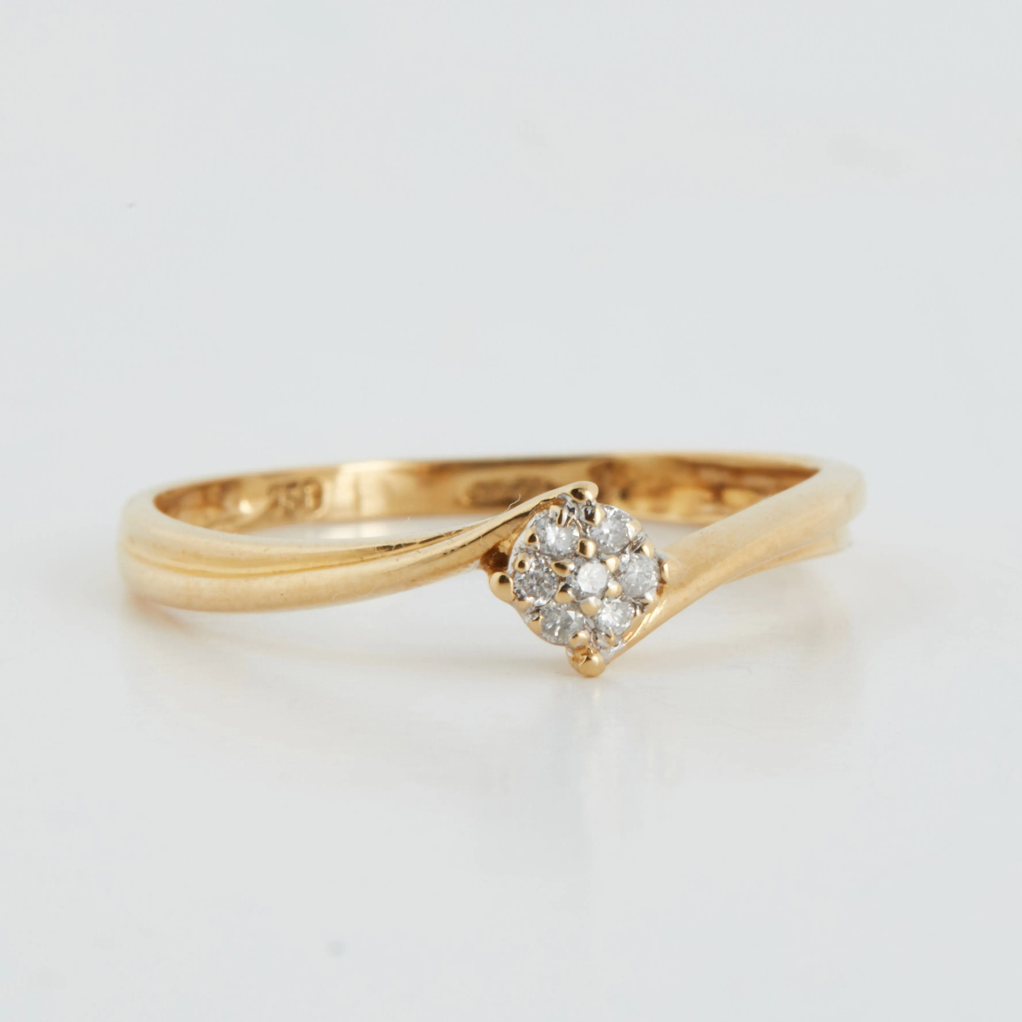 Bague Or Jaune - Diamants sold by 58 Facettes product image thumbnail 5