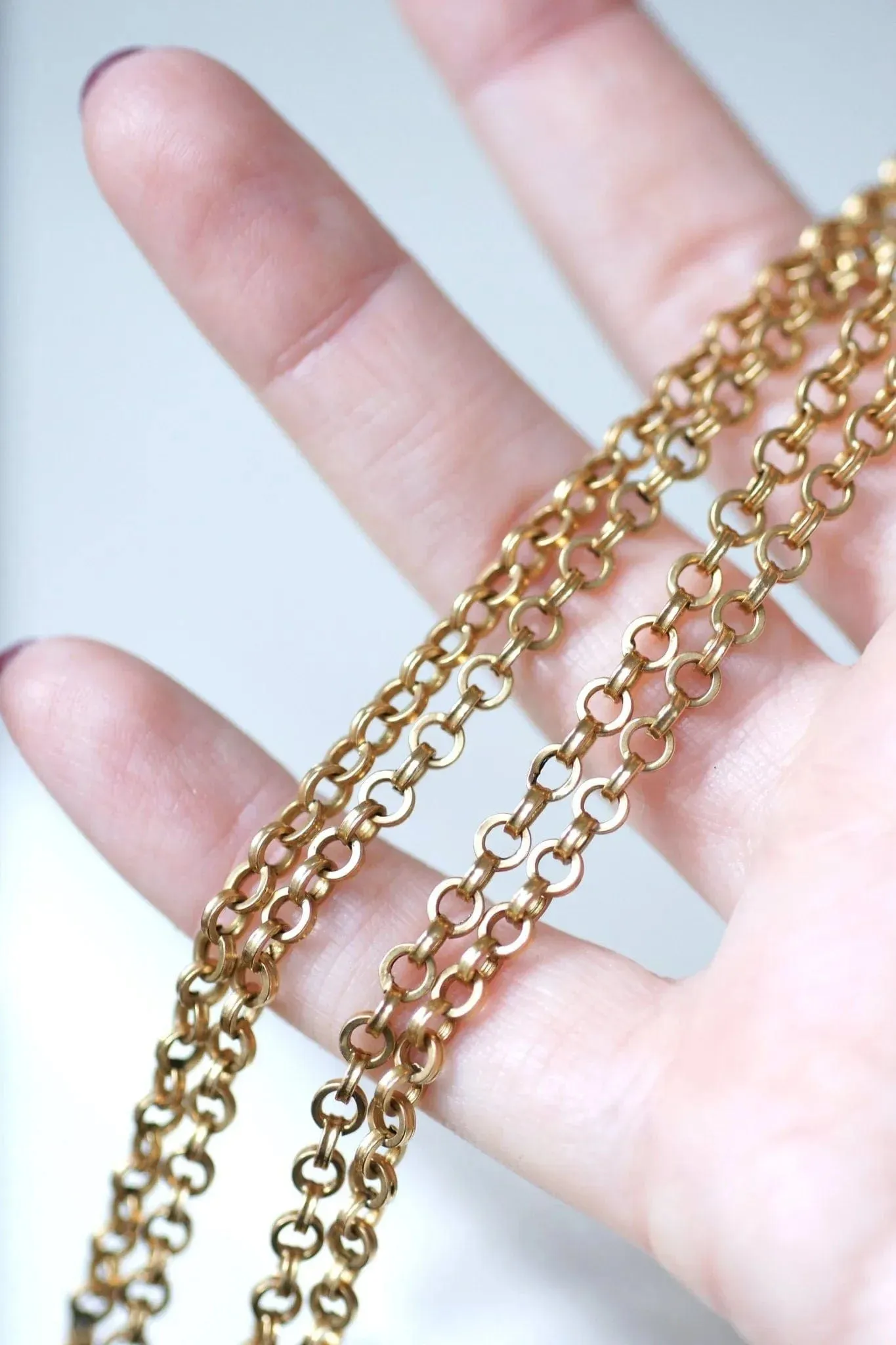 Sautoir chaine de montre ancienne sold by 58 Facettes product image thumbnail 3