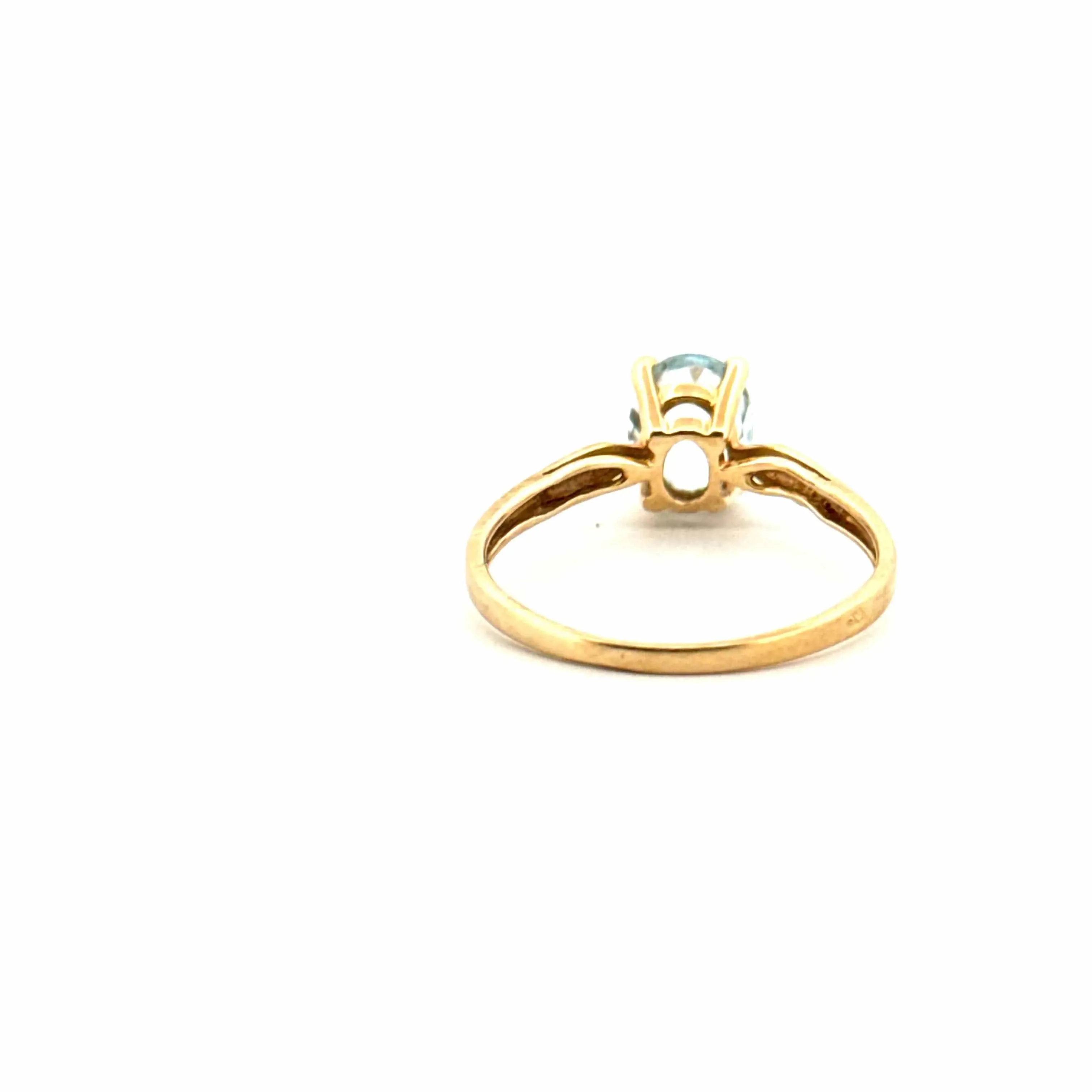 Solitaire or jaune topaze sold by 58 Facettes product image thumbnail 5