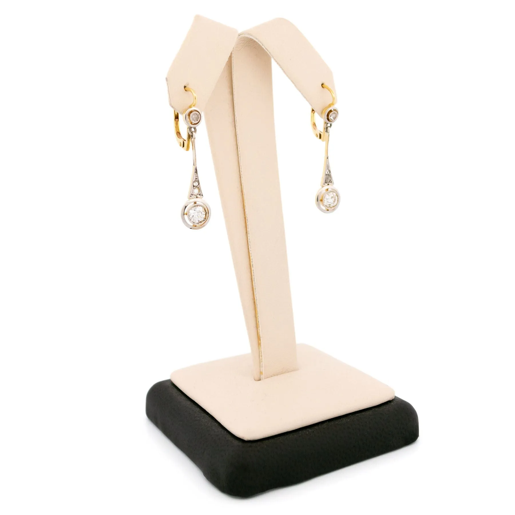 Boucles d'oreilles pendantes en diamant sold by 58 Facettes product image thumbnail 5