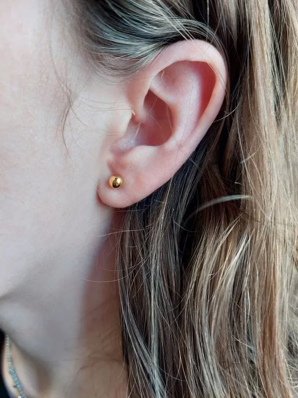 BOUCLES D'OREILLES BOULES sold by 58 Facettes product image thumbnail 2