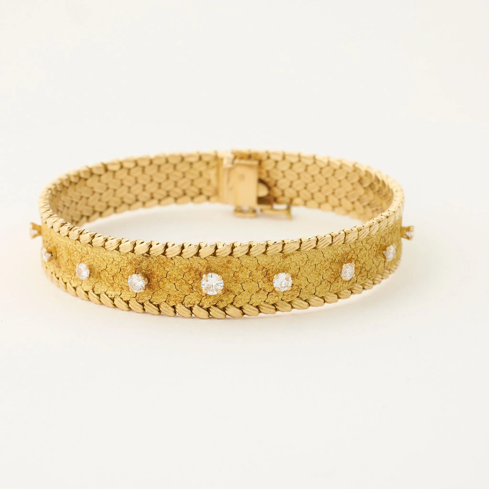 Bracelet maille amati diamants sold by 58 Facettes product image thumbnail 4