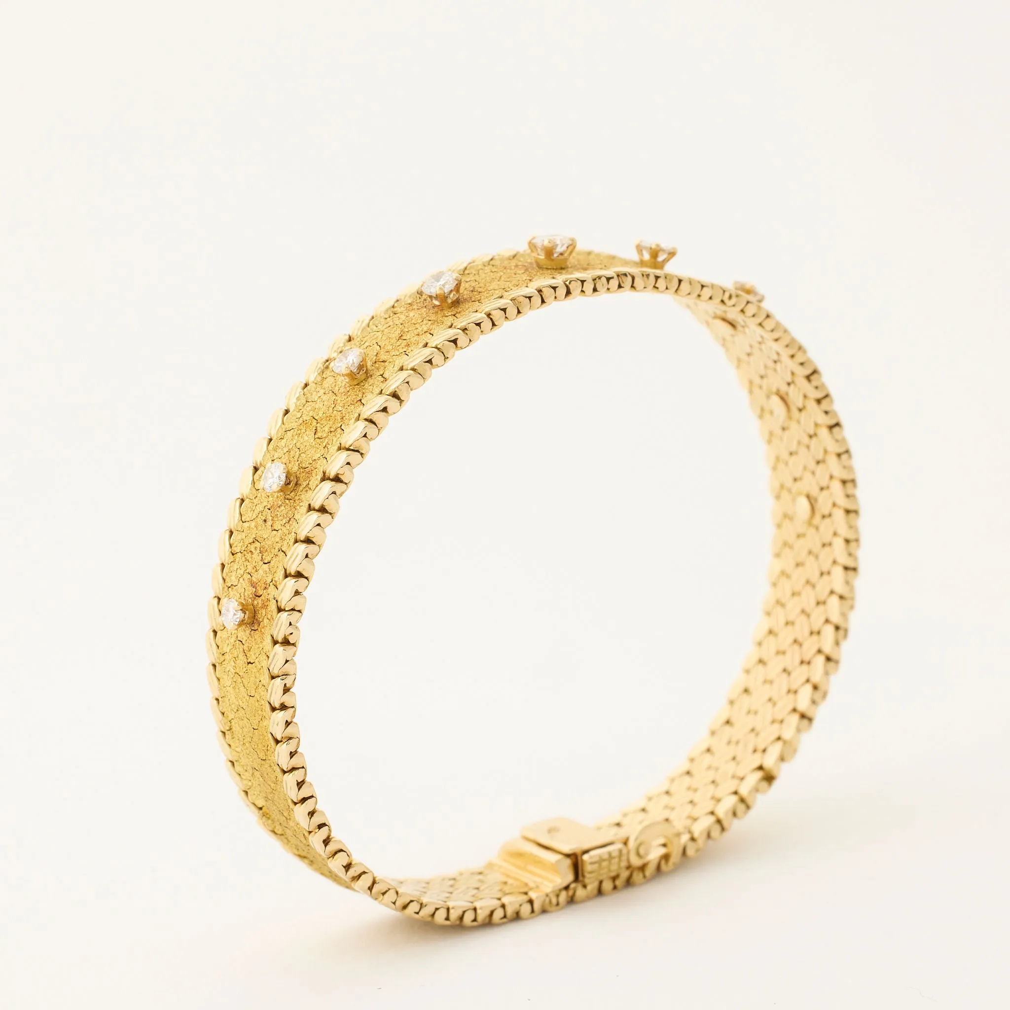 Bracelet maille amati diamants sold by 58 Facettes product image thumbnail 5