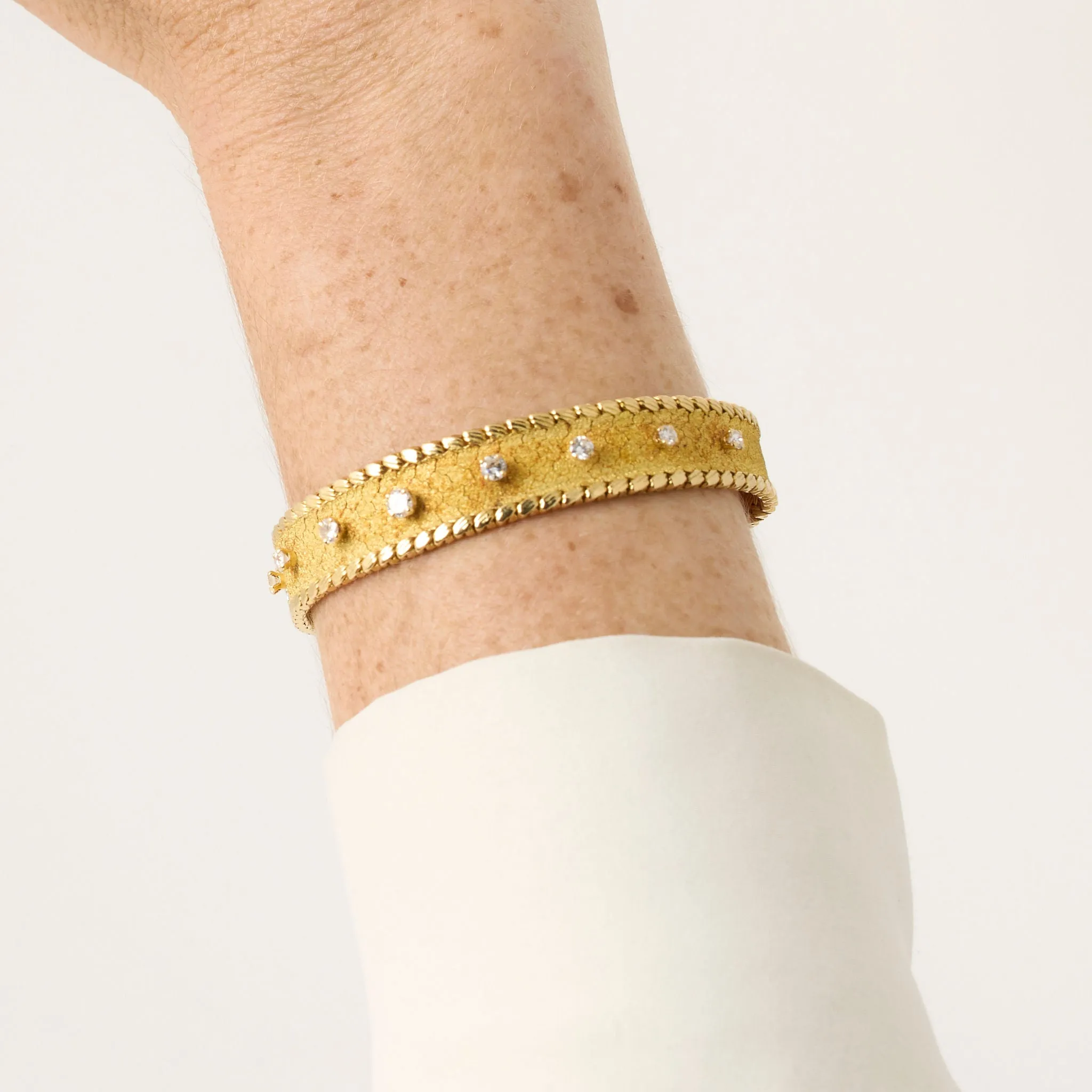 Bracelet maille amati diamants sold by 58 Facettes product image thumbnail 2