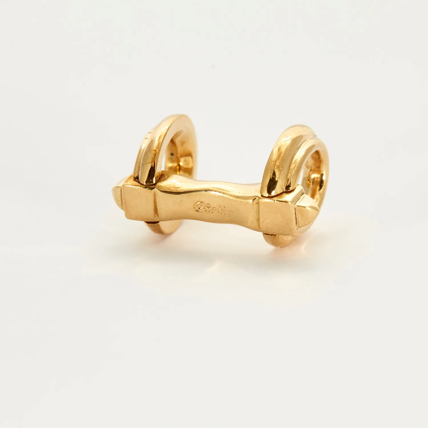 CARTIER - Boutons de manchettes en or jaune sold by 58 Facettes product image thumbnail 3