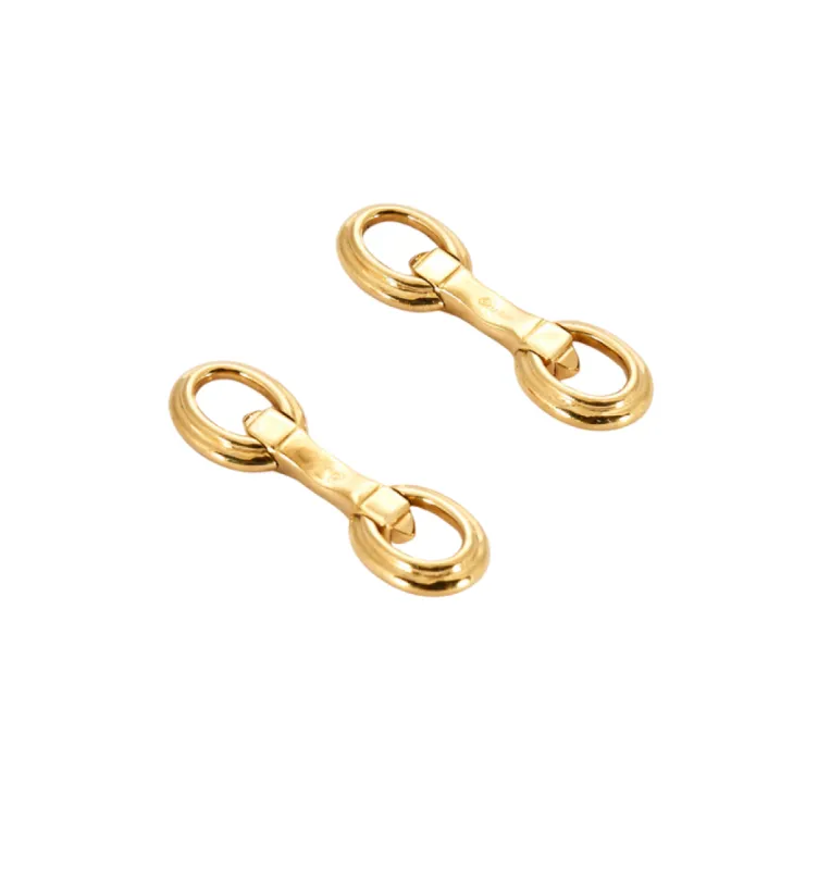 CARTIER - Boutons de manchettes en or jaune sold by 58 Facettes