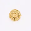 Broche ronde fleur sertie de diamants Napoléon III sold by 58 Facettes