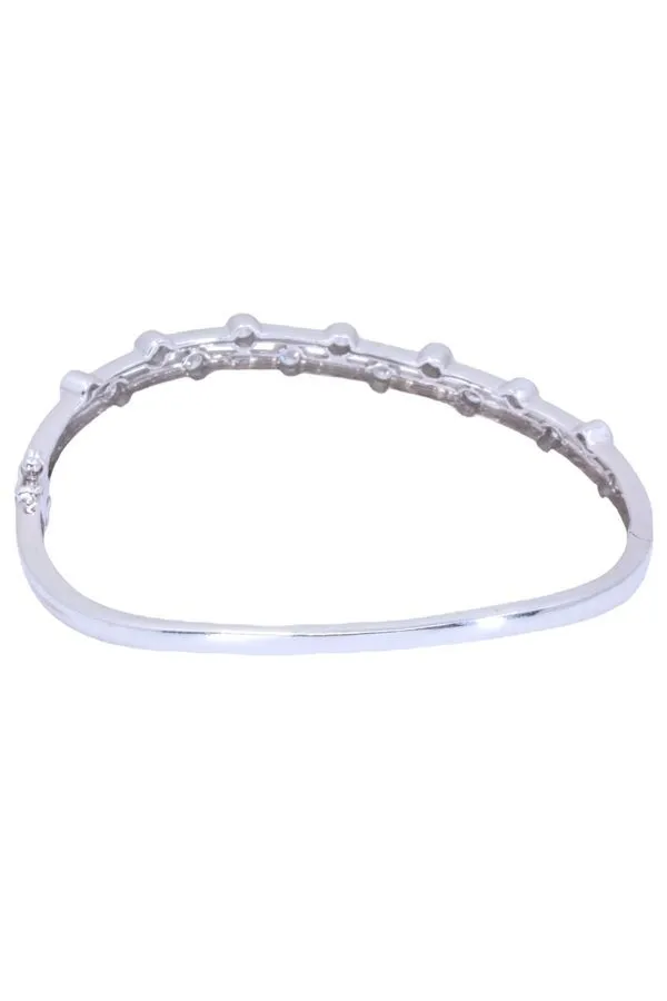 BRACELET JONC OUVRANT DIAMANTS sold by 58 Facettes product image thumbnail 3