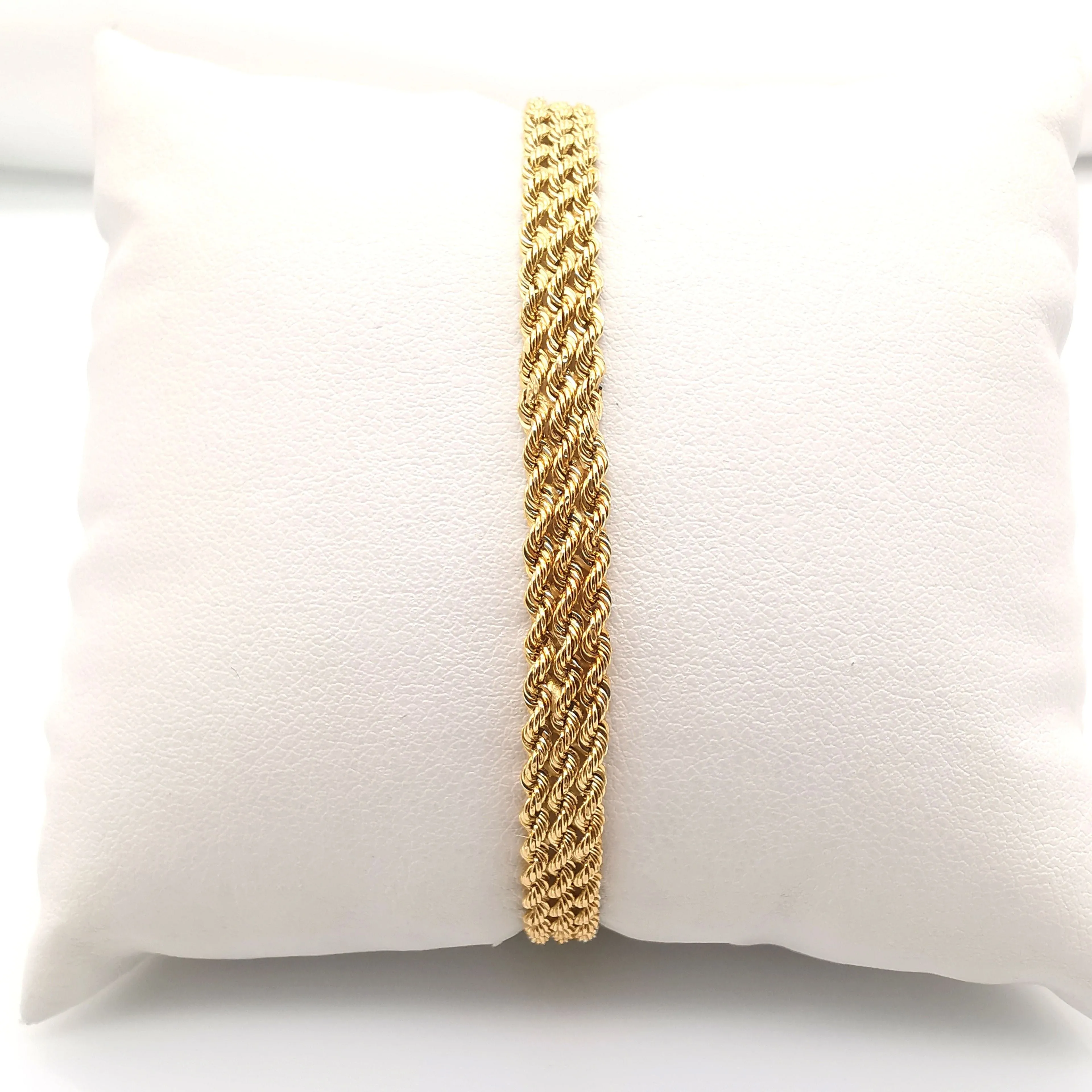 Bracelet en or jaune sold by 58 Facettes