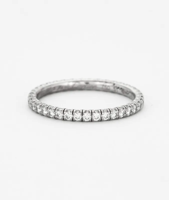CARTIER - Alliance Etincelle en platine et diamants sold by 58 Facettes