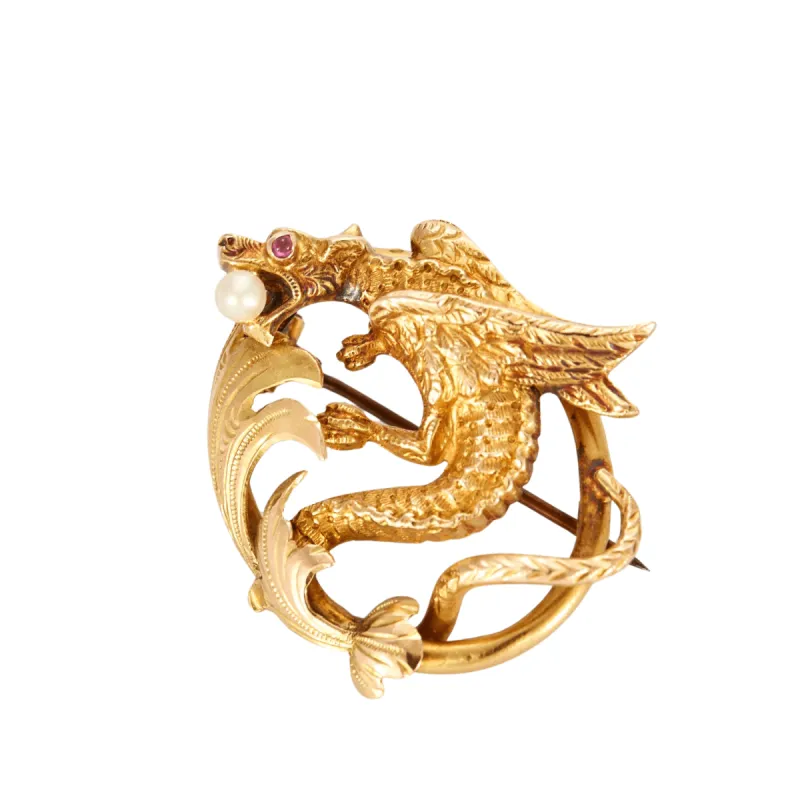 Broche chimère sold by 58 Facettes