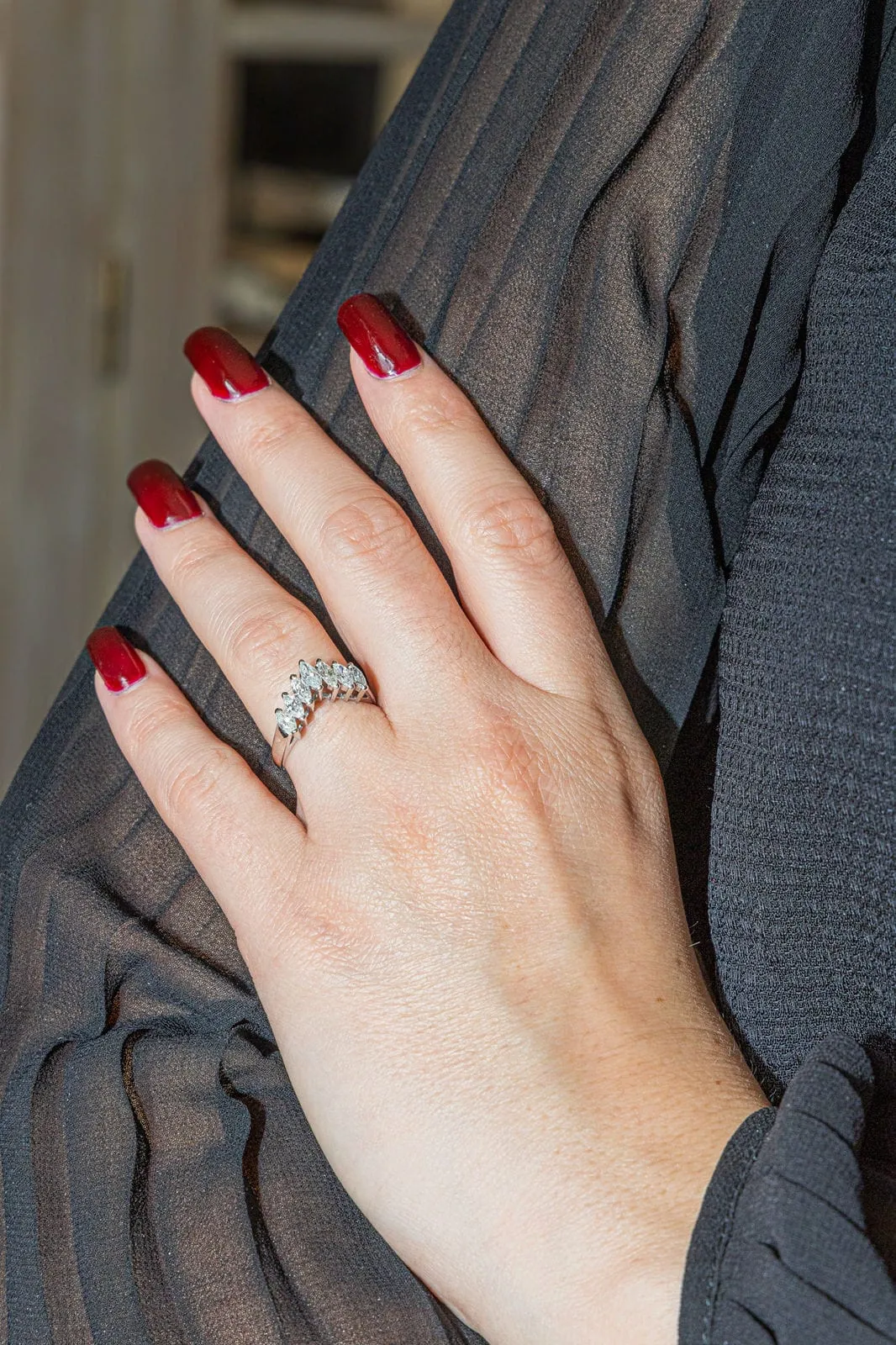 Bague Alliance Platine Diamant sold by 58 Facettes product image thumbnail 2