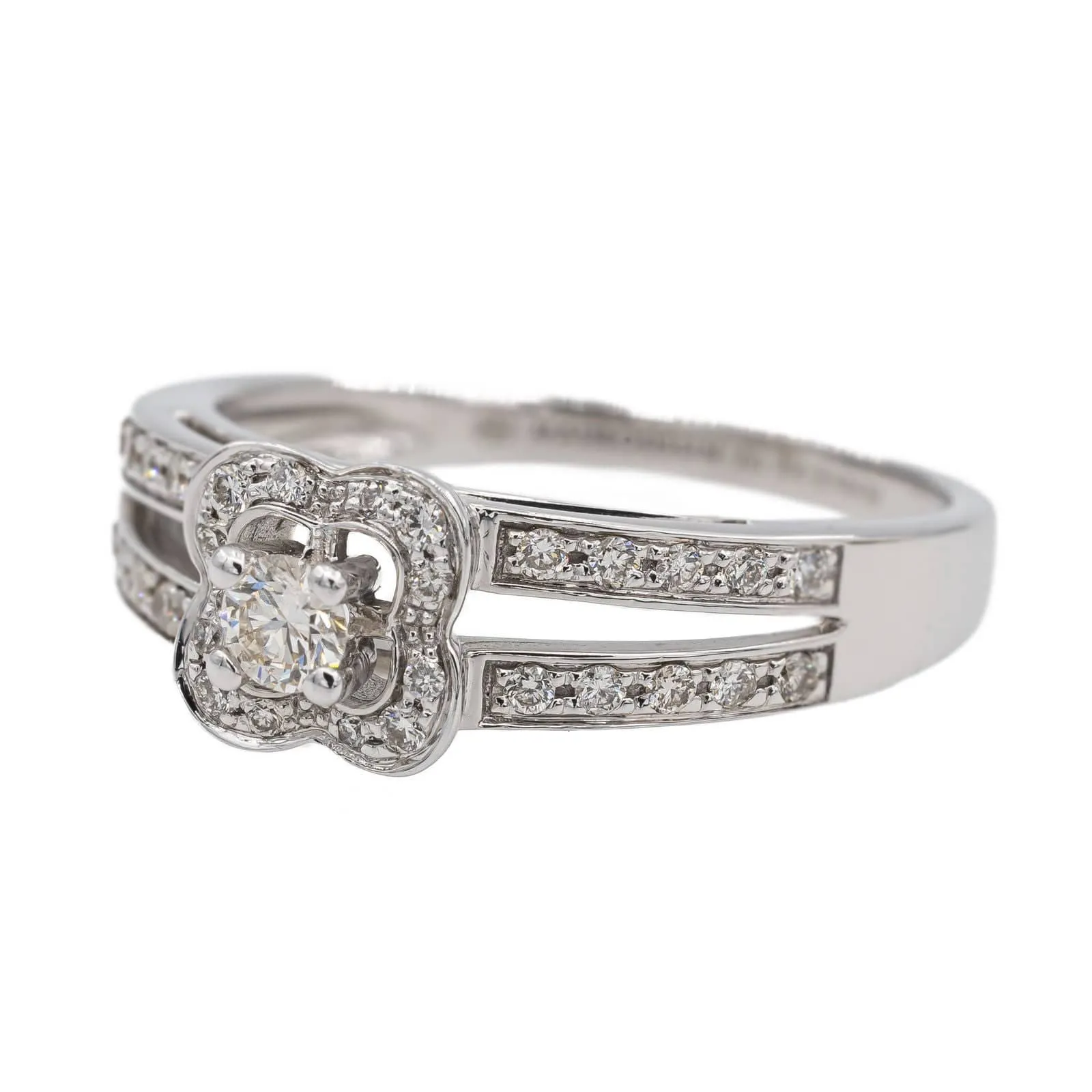 Mauboussin Bague Solitaire Chance of Love Or blanc Diamant sold by 58 Facettes product image thumbnail 4