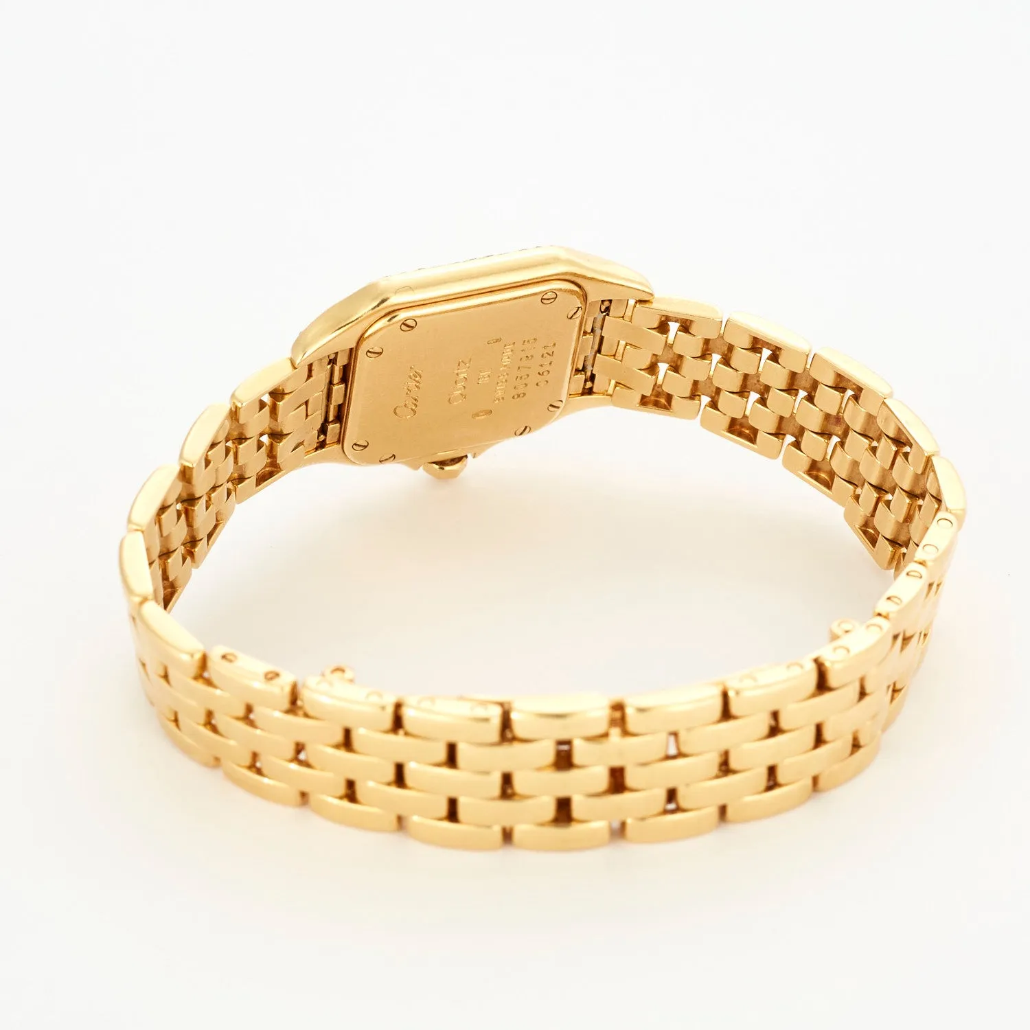 CARTIER - Montre panthère or jaune et diamants sold by 58 Facettes product image thumbnail 4