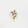 Broche or et diamant et perle sold by 58 Facettes