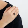 Bague marguerite saphir et diamants sold by 58 Facettes