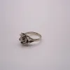 Solitaire Fleur Or Blanc 18k Diamant sold by 58 Facettes