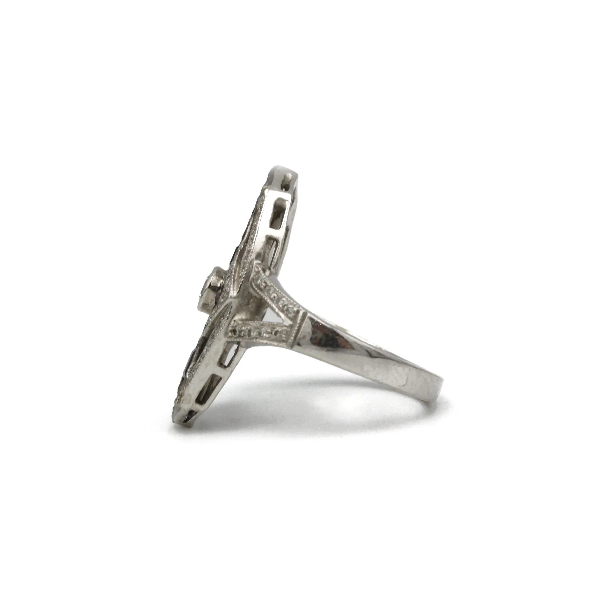 Bague - or, diamants et saphirs sold by 58 Facettes product image thumbnail 2