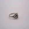 Solitaire Fleur Or Blanc 18k Diamant sold by 58 Facettes
