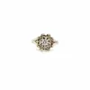 Solitaire Fleur Or Blanc 18k Diamant sold by 58 Facettes