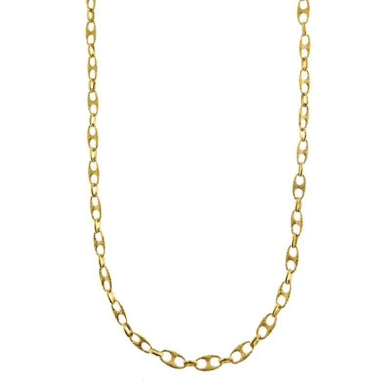Collier long maille marine sold by 58 Facettes