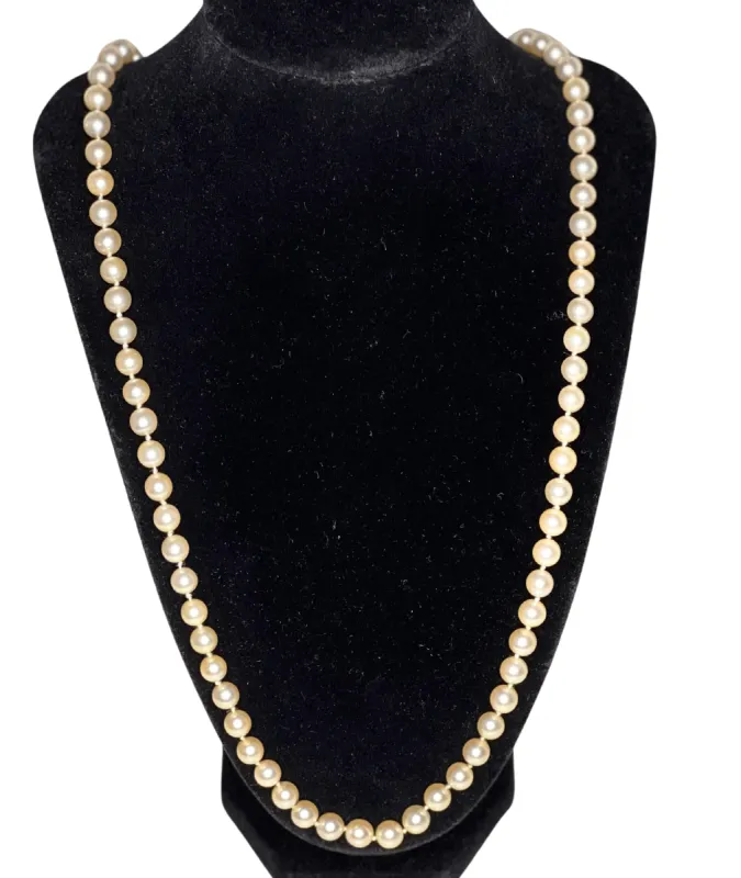 Collier 79 Perles Akoya Fermoir sold by 58 Facettes