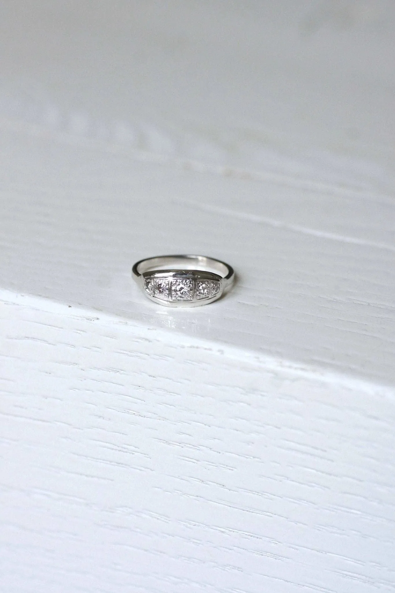 Bague bandeau diamants Art Déco sold by 58 Facettes product image thumbnail 2