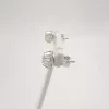 Boucles d'oreilles or blanc et diamant sold by 58 Facettes