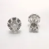 Boucles d'oreilles or blanc et diamant sold by 58 Facettes