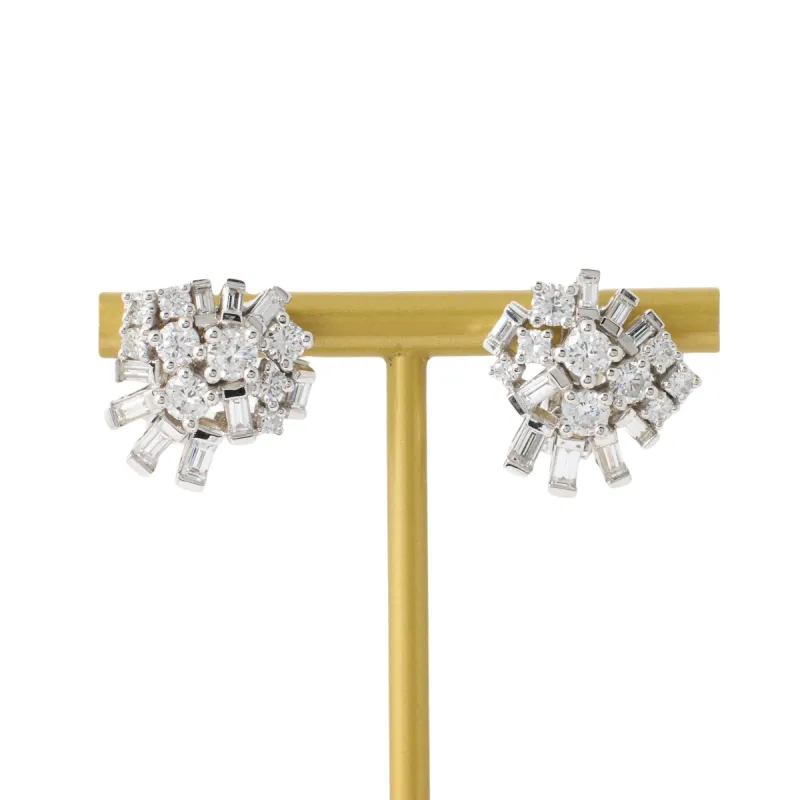 Boucles d’oreilles diamants vintage sold by 58 Facettes