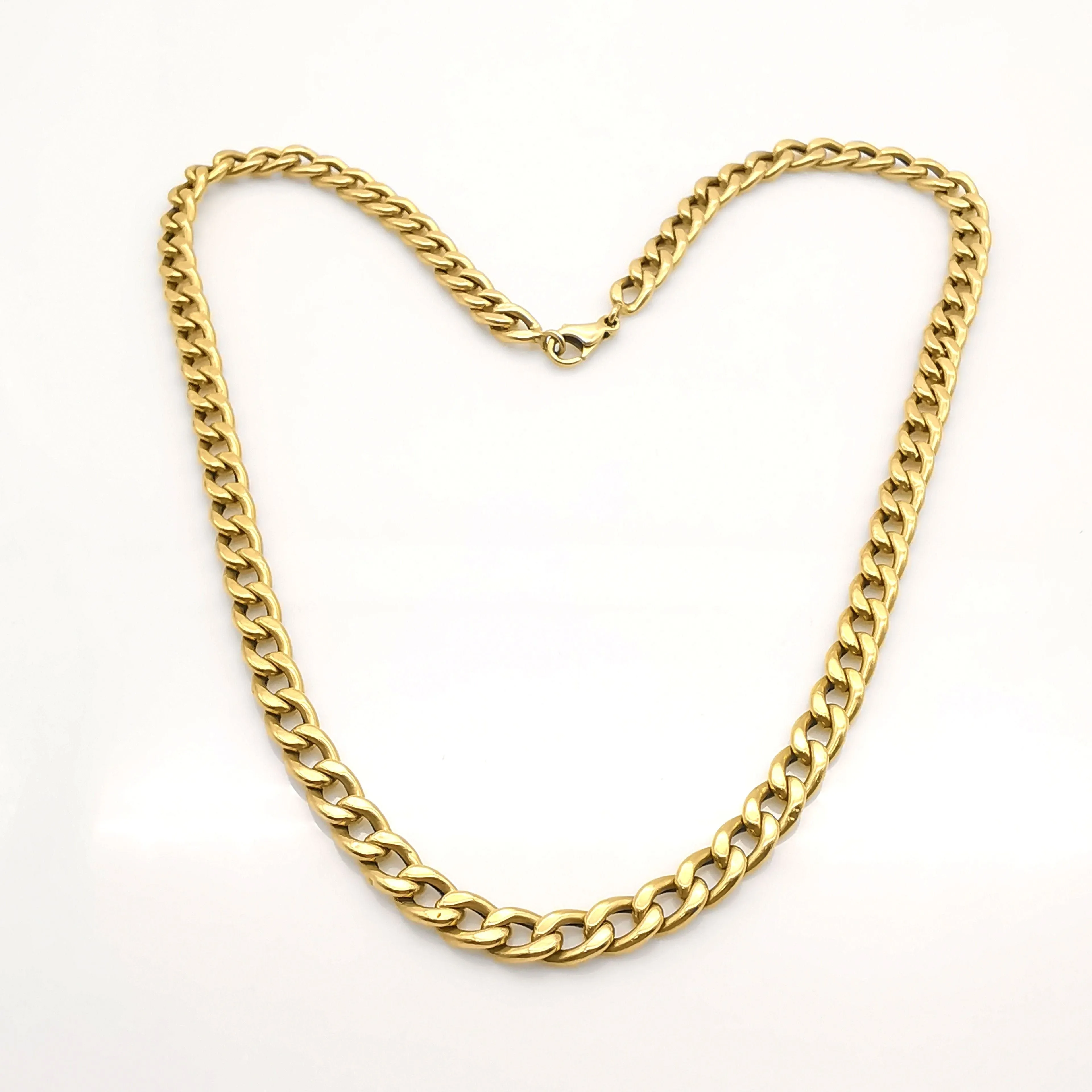Collier maille gourmette en or jaune sold by 58 Facettes product image thumbnail 2