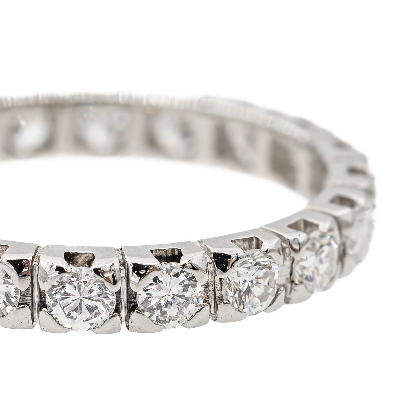Bague Alliance Platine Diamant sold by 58 Facettes product image thumbnail 4