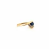 Bague Or Jaune 18 k Saphir & Diamants sold by 58 Facettes
