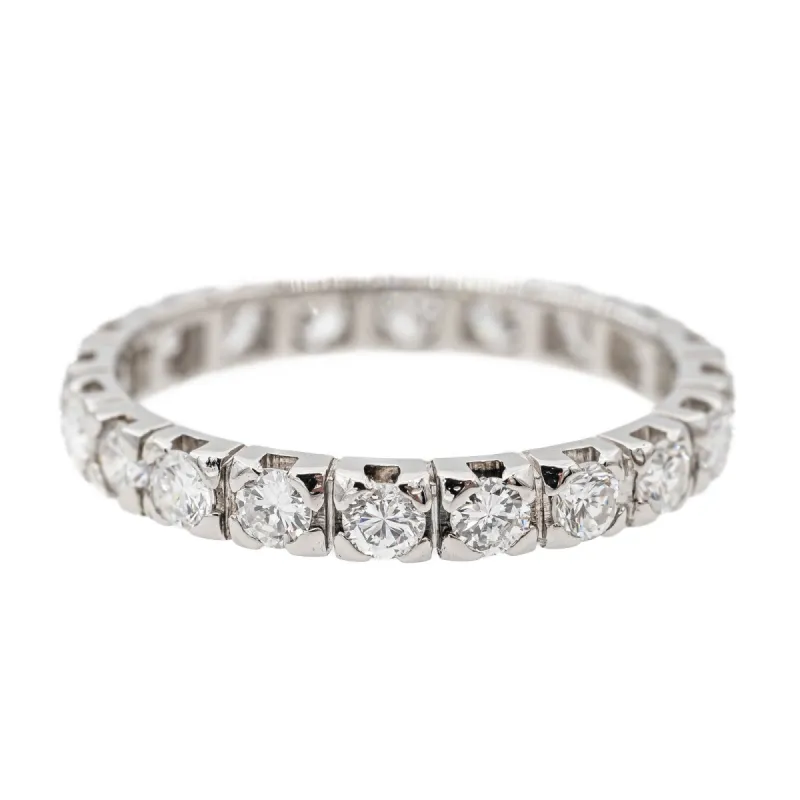 Bague Alliance Platine Diamant made by 58 Facettes