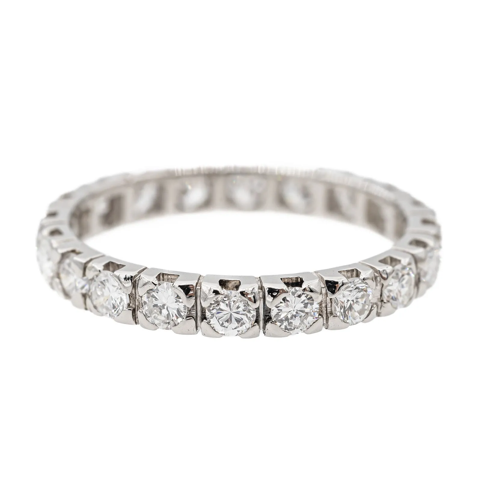 Bague Alliance Platine Diamant sold by 58 Facettes