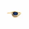 Bague Or Jaune 18 k Saphir & Diamants sold by 58 Facettes