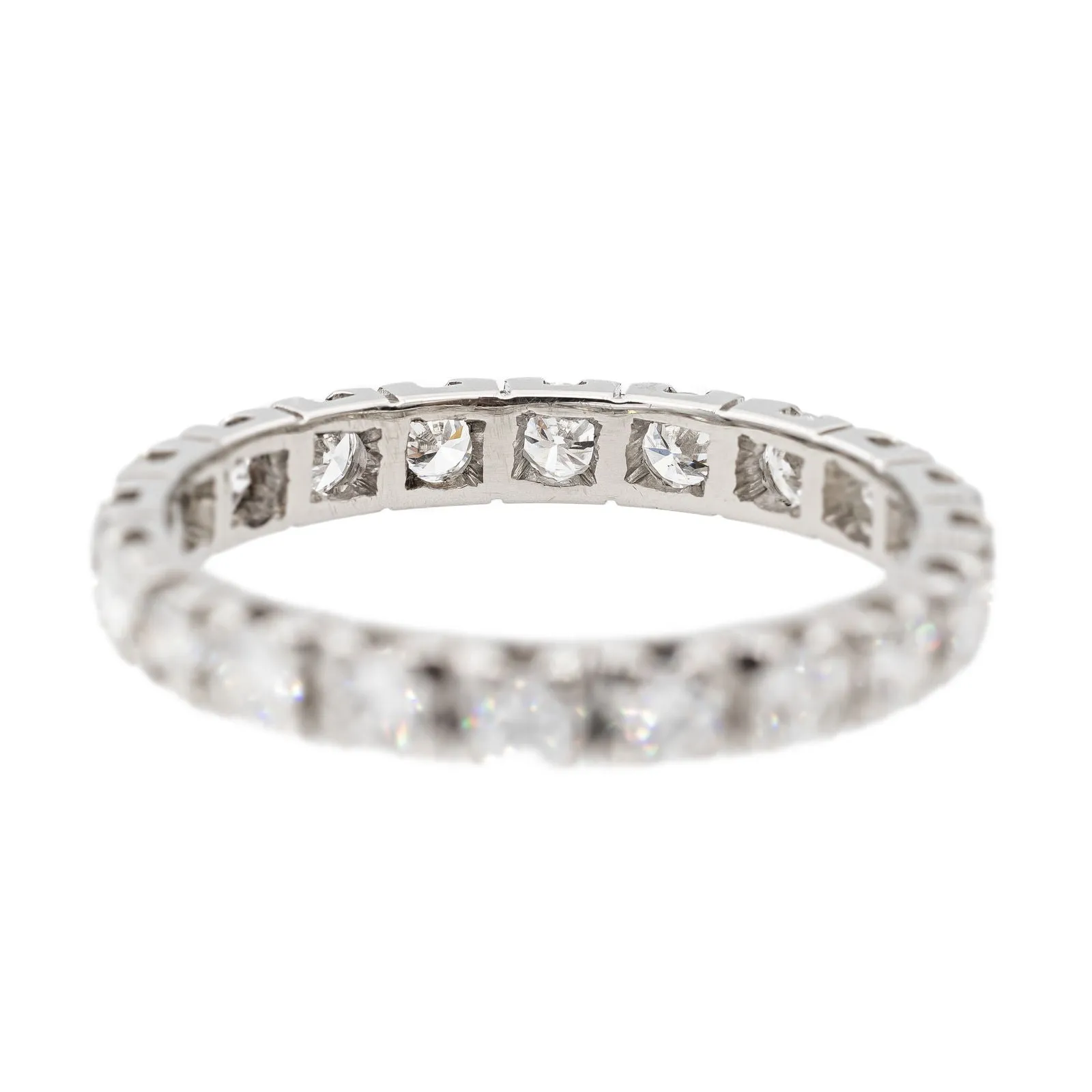 Bague Alliance Platine Diamant sold by 58 Facettes product image thumbnail 3