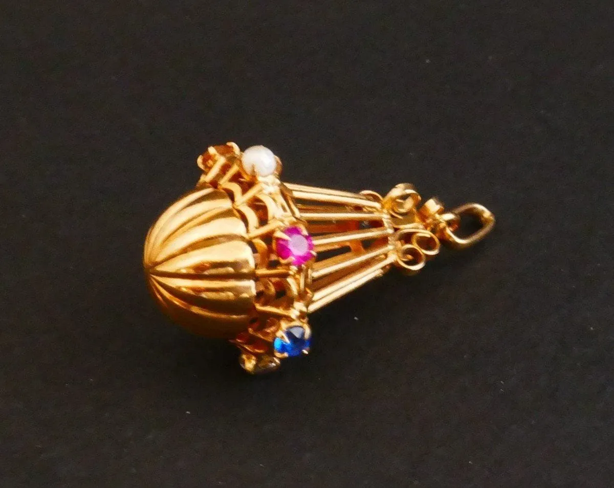 Breloque Pendentif Or et Pierres Fines sold by 58 Facettes product image thumbnail 4