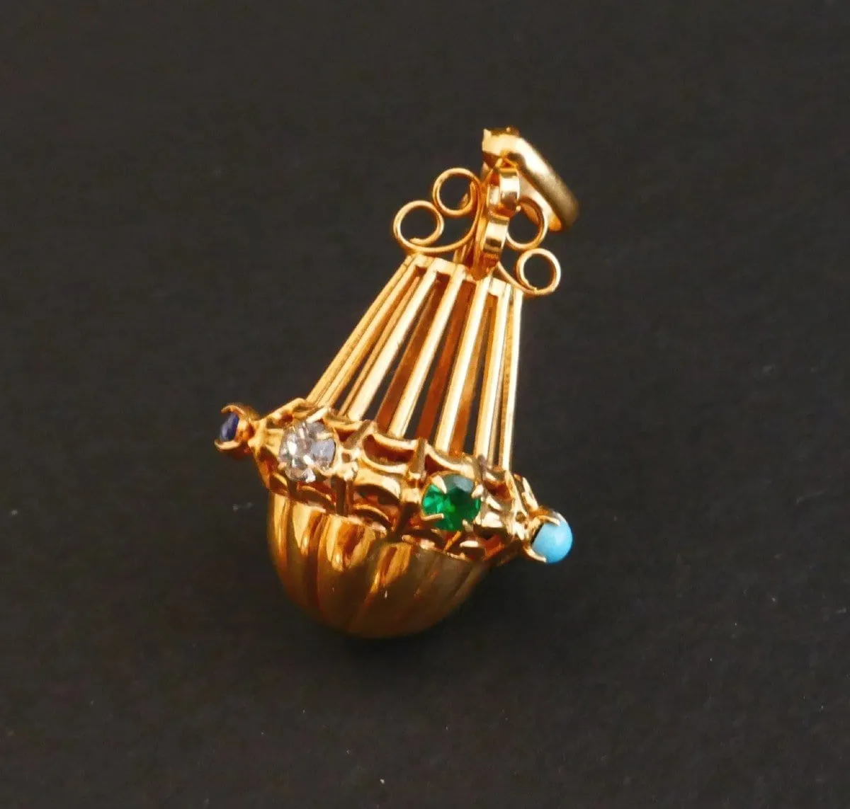 Breloque Pendentif Or et Pierres Fines sold by 58 Facettes product image thumbnail 2