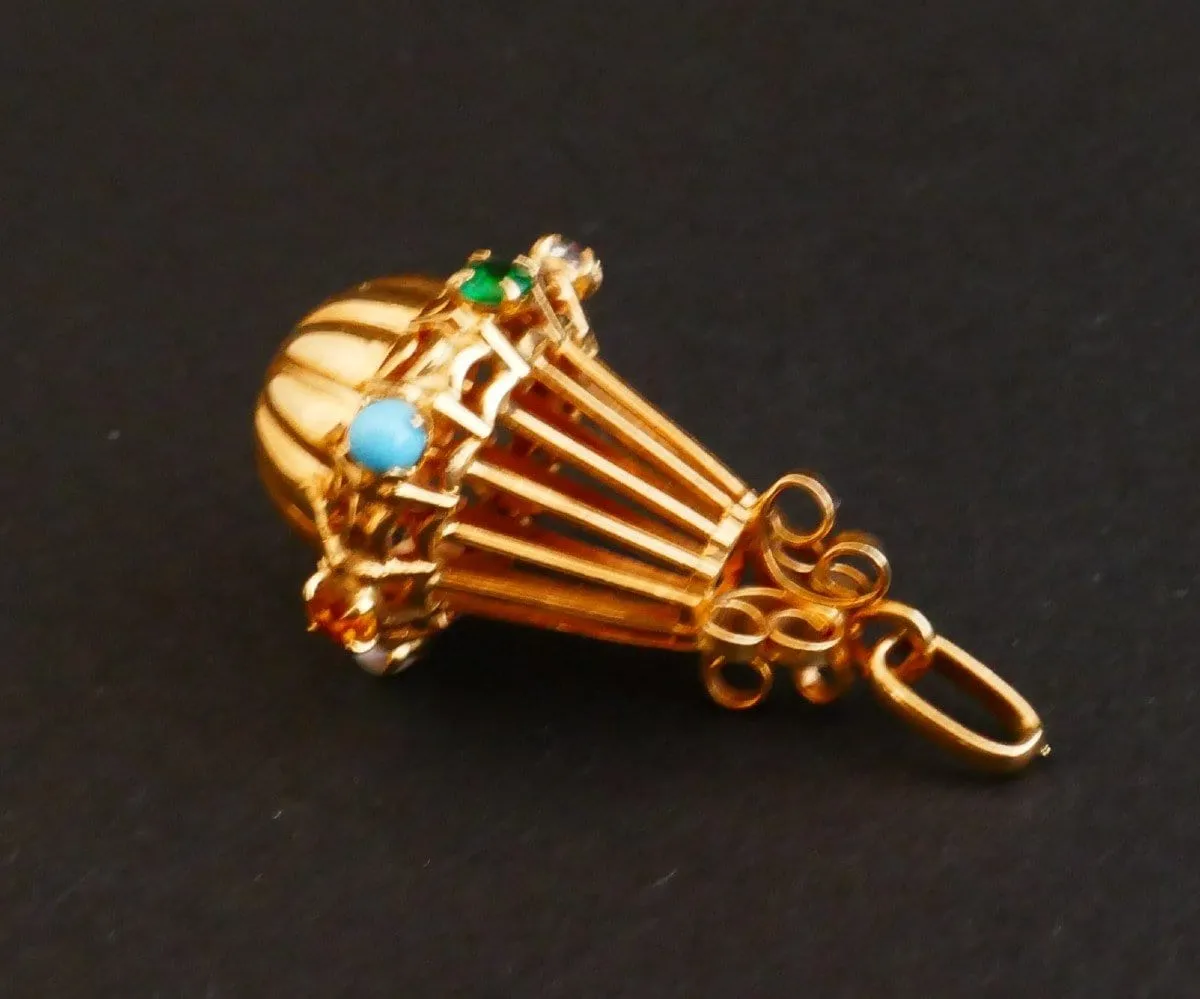 Breloque Pendentif Or et Pierres Fines sold by 58 Facettes product image thumbnail 3