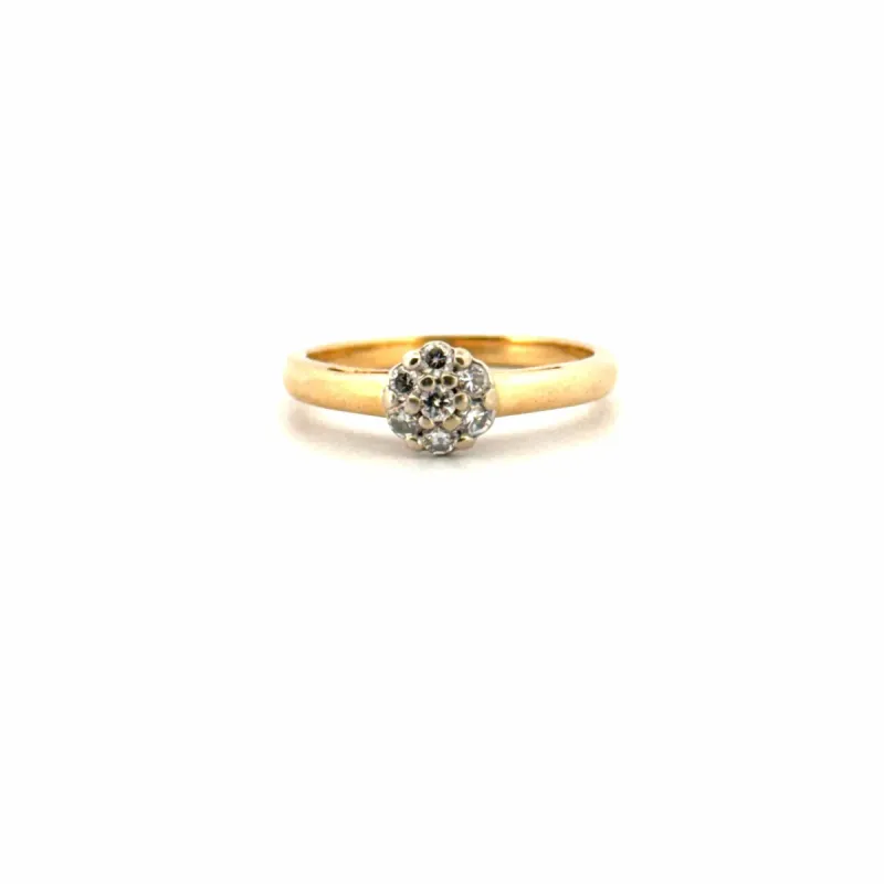 Solitaire Or Jaune Diamants made by 58 Facettes