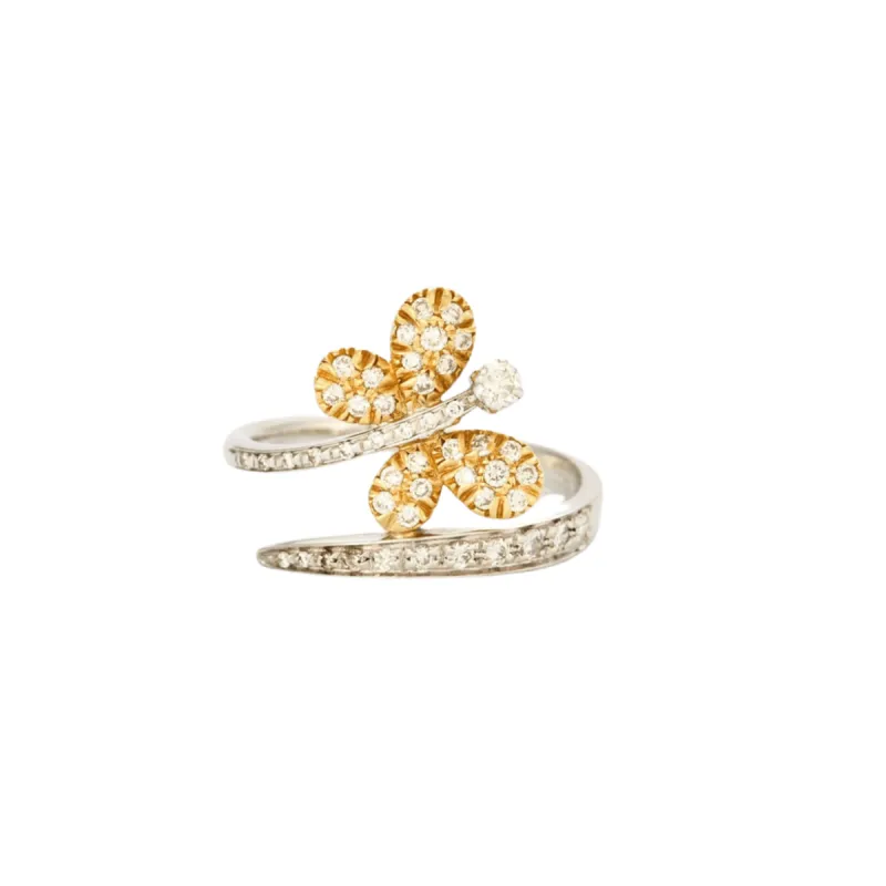 Bague papillon en diamant moderne sold by 58 Facettes