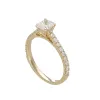 Solitaire diamant coussin en or jaune sold by 58 Facettes