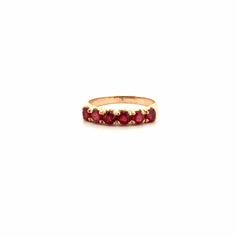 Bague Or Jaune 18k & Grenats sold by 58 Facettes