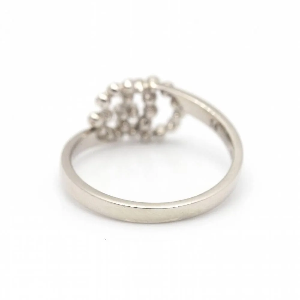 GUCCI - Bague Or blanc Diamants sold by 58 Facettes product image thumbnail 3