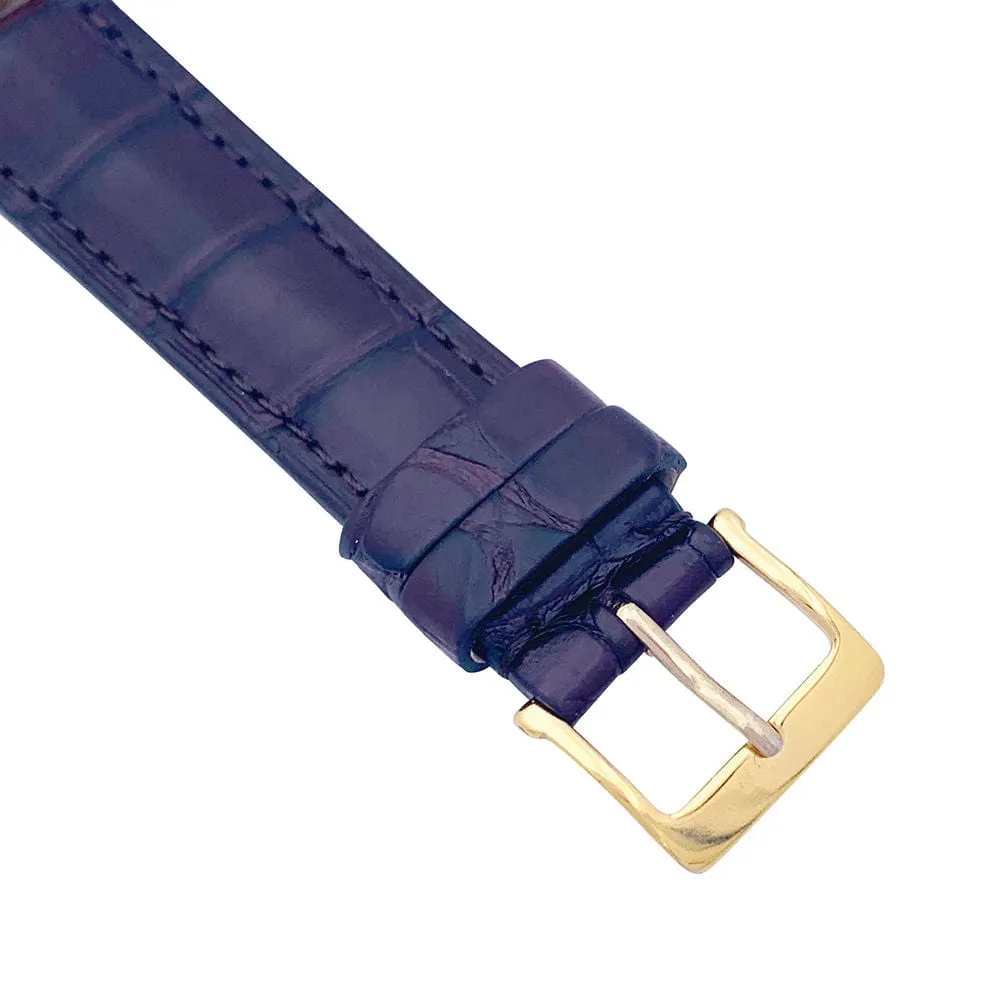 Montre Omega, "Seamaster De Ville", or rose, cuir. sold by 58 Facettes product image thumbnail 2