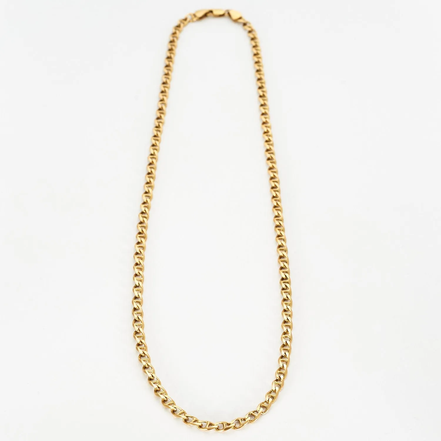 Chaine or jaune maille marine sold by 58 Facettes product image thumbnail 2